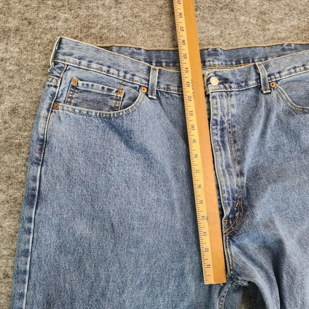 Levis 550‎ Jeans Mens 42 X 31 Blue Denim Relaxed Fit Tapered Cowboy Casual